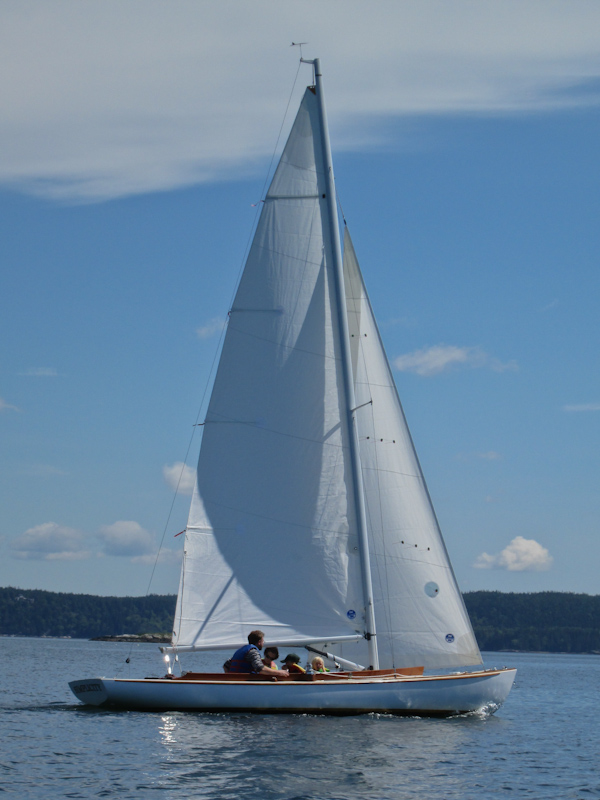 A Wooden Daysailer